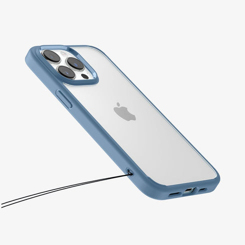 ACS04816 - iPhone 14 Pro Max Case Ultra Hybrid in crystal clear showing the back